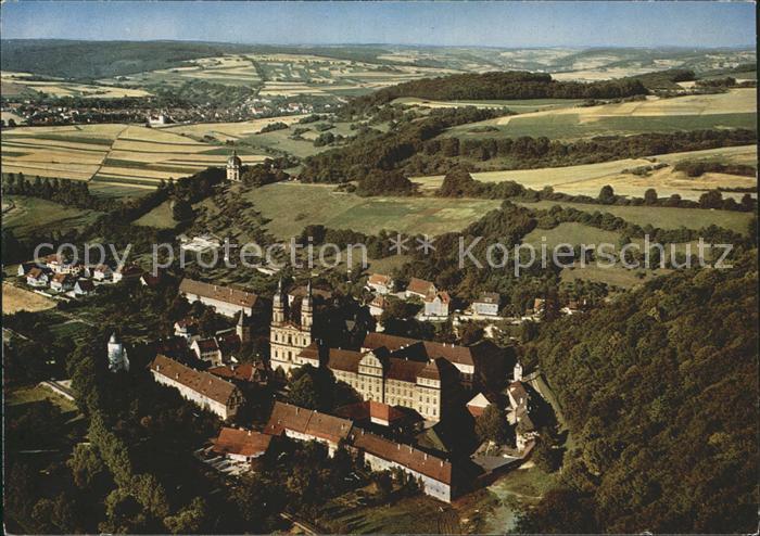 Schoental Jagst Kloster Schoental Fliegeraufnahme
