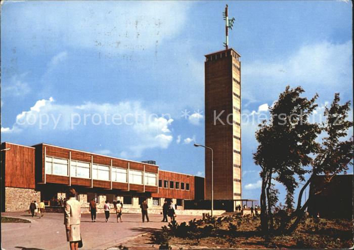 Oberwiesenthal Erzgebirge Neues Fichtelberghaus