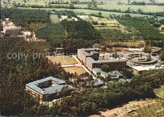 Bad Bramstedt Neues Kurhaus und Kurhotel Gutsmann Fliegeraufnahme