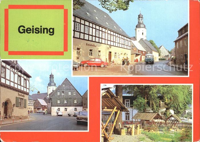 Geising Erzgebirge Hauptstr Geisinghof Futterkrippen