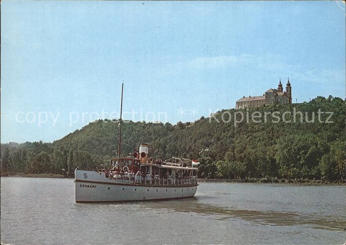 Balaton Plattensee Ausflugsdampfer Schloss