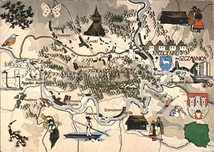 Vysoke Tatry Pieninski Park Narodowy Opracowanie graficzne