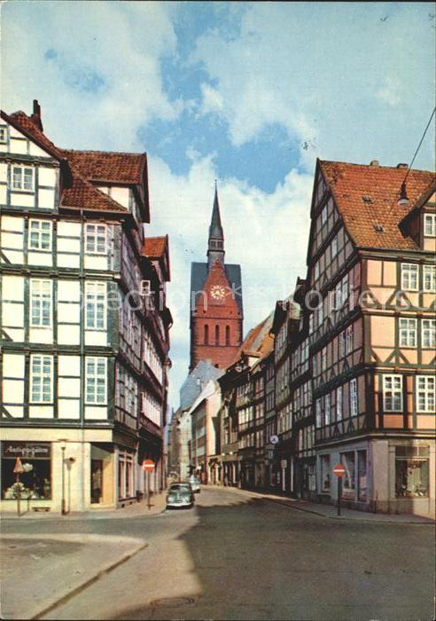 HANNOVER  CITY Holzmarkt und Kramerstrasse