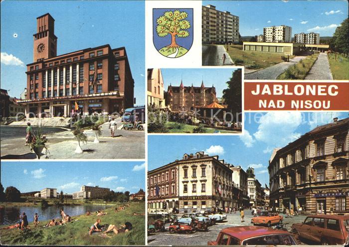 Jablonec nad Nisou Celkovy pohled Restaurace Petrin Vystaviste Podnik zahranicni