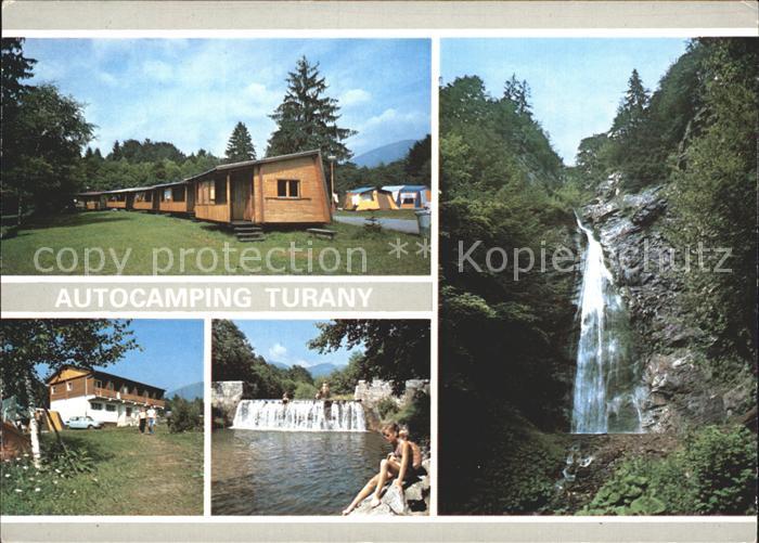 Turany Autocamping Wasserfall