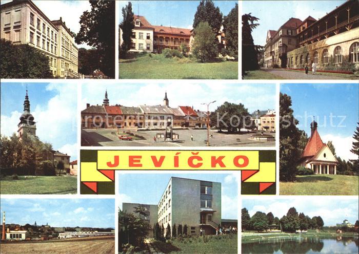 Jevicko Gymnasium Sanatorium Kaple Internat Koupaliste ve Zlibkach