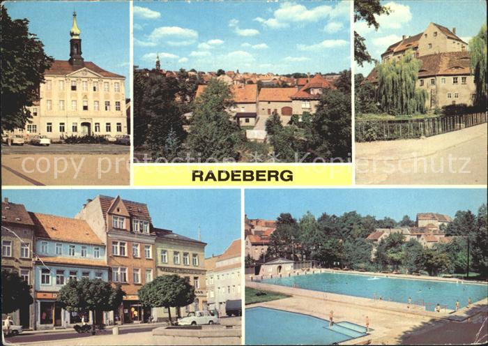 Radeberg Sachsen Schloss Klippenstein Heimatmuseum Jugendklub Markt Stadtbad
