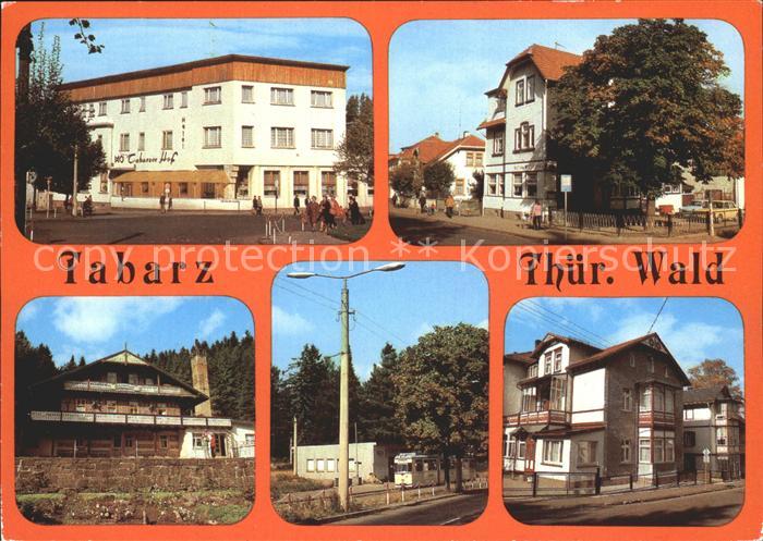 Tabarz Hotel Tabarzer Hof Cafe Waldbahn Ferienheim Thueringerwaldbahn Haus Gesan