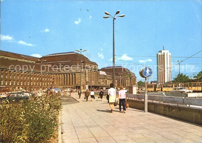 LEIPZIG Sachsen Hauptbahnhof Messestadt