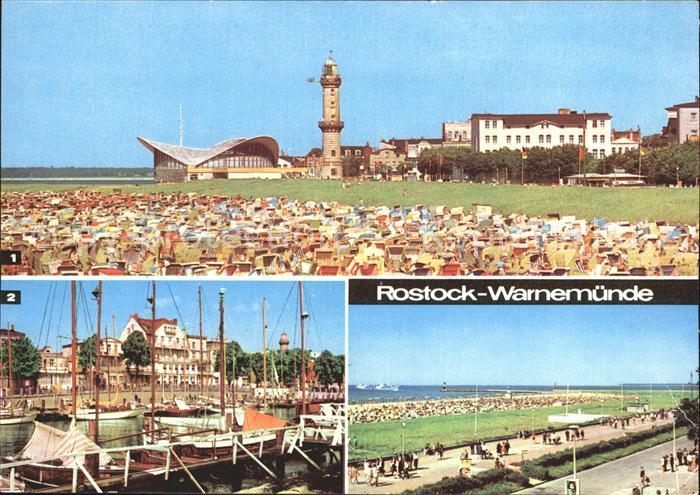 Warnemuende Ostseebad Strand Gaststaette Teepott Leuchtturm Alter Strom HO Cafe