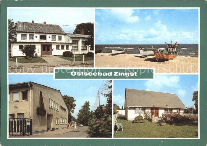 Zingst Ostseebad FDGB Erholungsheim Fischerstrand Urlauberdorf