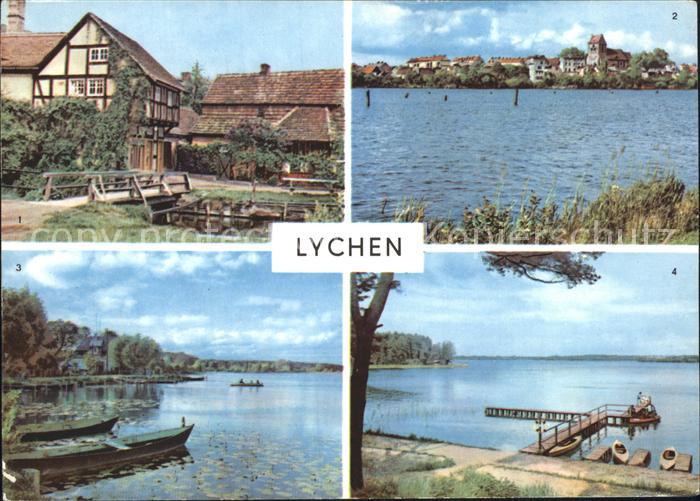 Lychen Malerwinkel Stadtsee Grosser Lychensee Steg