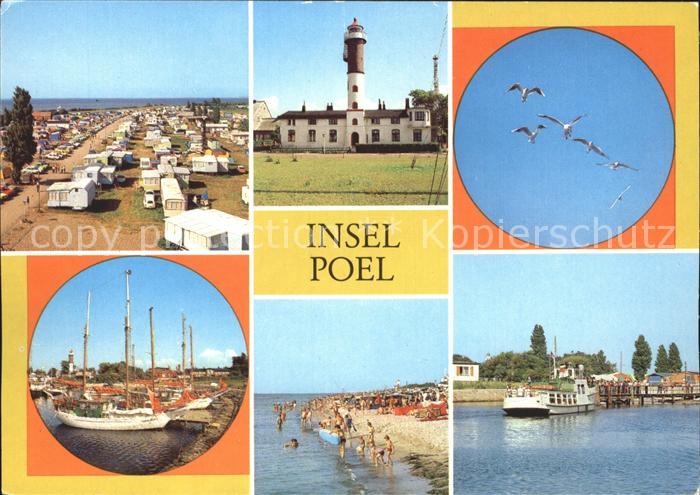 Timmendorf Insel Poel Zeltplatz Leuchtturm Hafen Strand Anlegestelle Weisse Flot