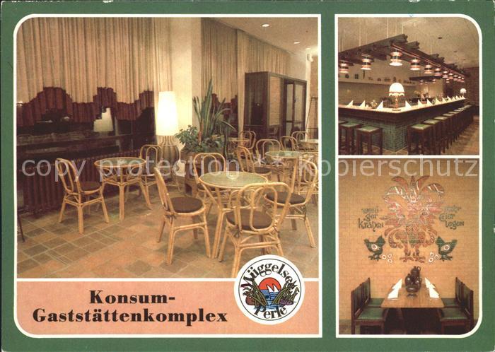 BERLIN  CITY Konsum Gaststaettenkomplex Eiscafe Grillbar