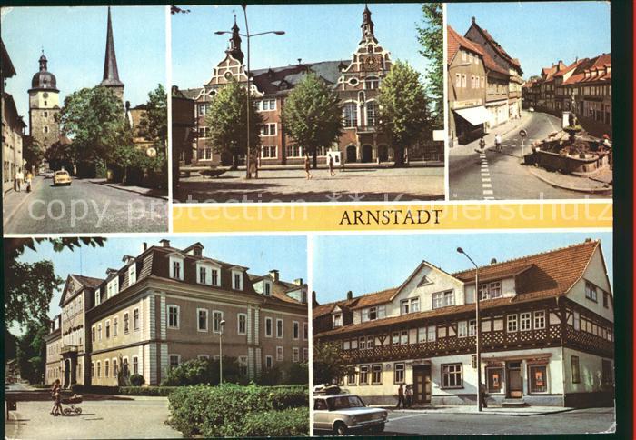 Arnstadt Ilm Riedtor Rathaus Hopfenbrunnen Schloss Museum Haus des Handwerks Hot
