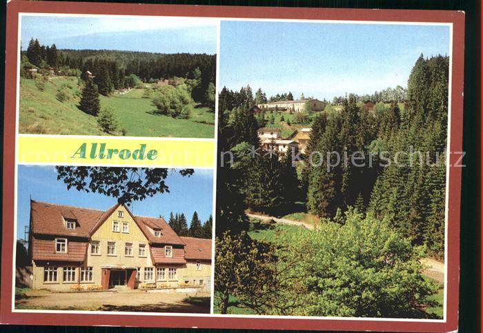 Allrode Bungalowsiedlung Betriebsferienheim Luppbodemuehle Muehlberg