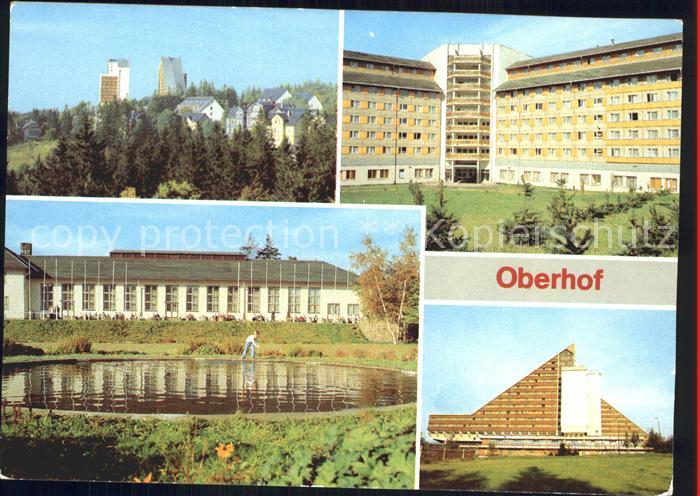 Oberhof Thueringen Interhotel Panorama FDGB Heim Fritz Weineck Kurhaus