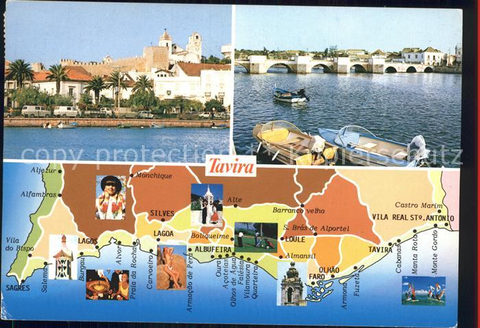 Tavira Teilansicht Bruecke Lageplan