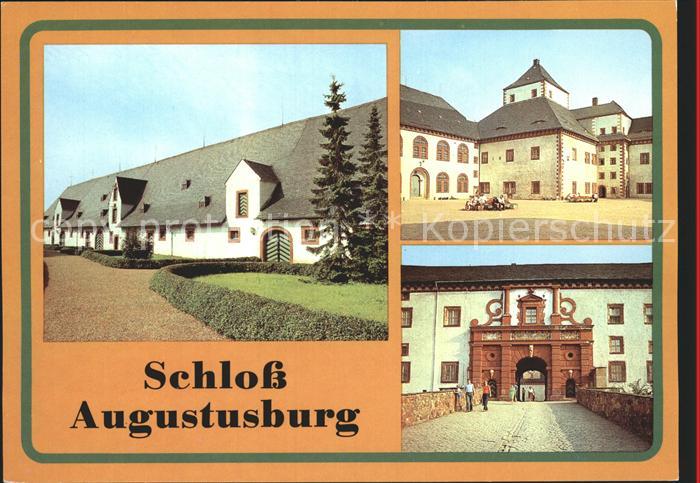 Augustusburg Schloss Stallgebaeude Kuechenhaus Nordportal