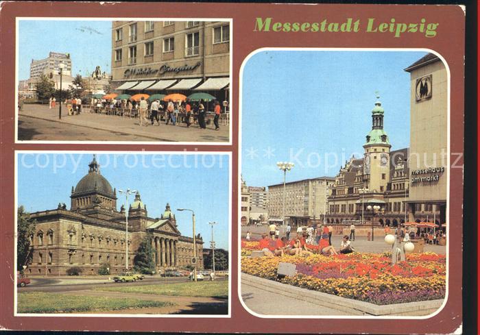 LEIPZIG Sachsen Milchbar Pinguin Georgi Dimitroff Museum Altes Rathaus am Markt