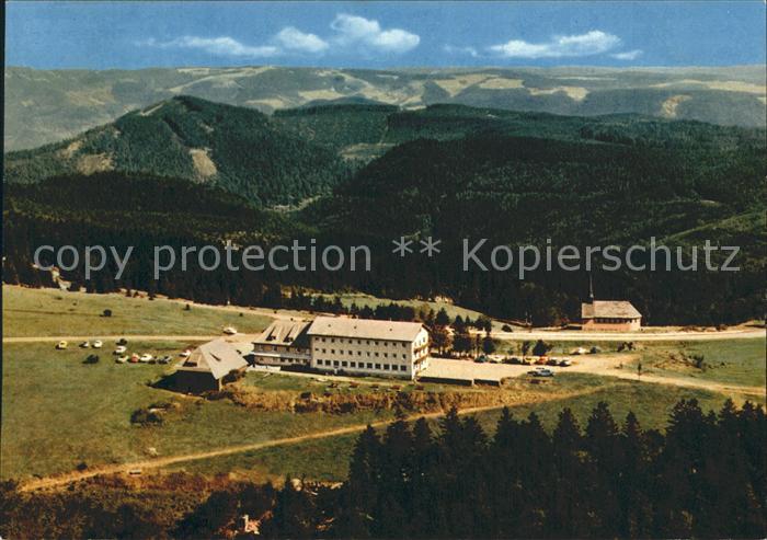 St Peter Schwarzwald Fliegeraufnahme Berghotel Kandel