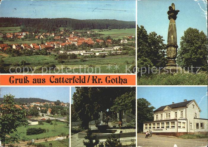 Catterfeld Teilansicht Statue