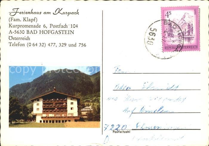 Bad Hofgastein Ferienhaus am Kurpark