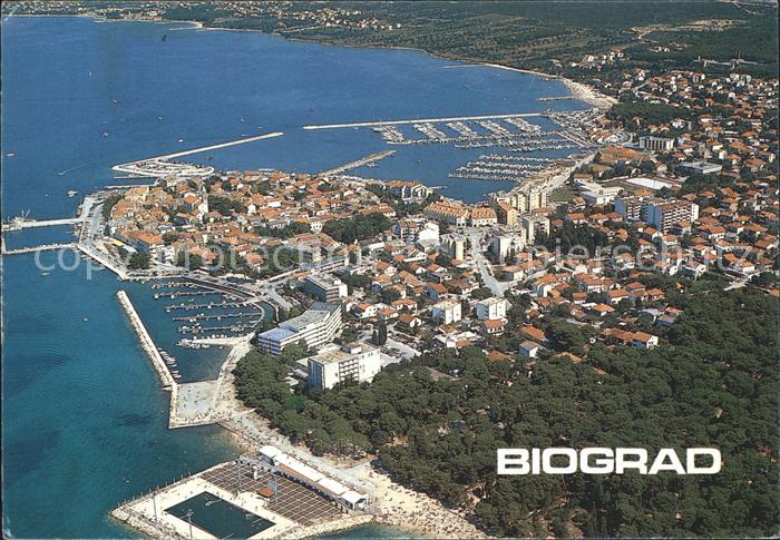 Biograd Fliegeraufnahme