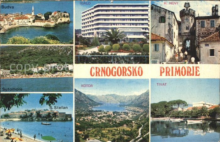 Tivat Kotor Budva Sutomore