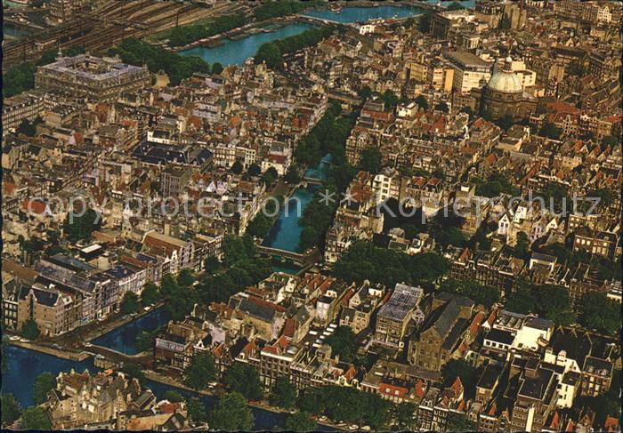 Amsterdam Niederlande Fliegeraufnahme