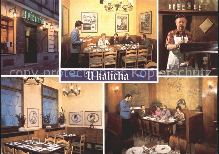 Praha Prahy Prague Restaurace U Kalicha