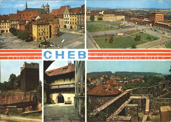 Cheb Eger Hrad Nadrazi