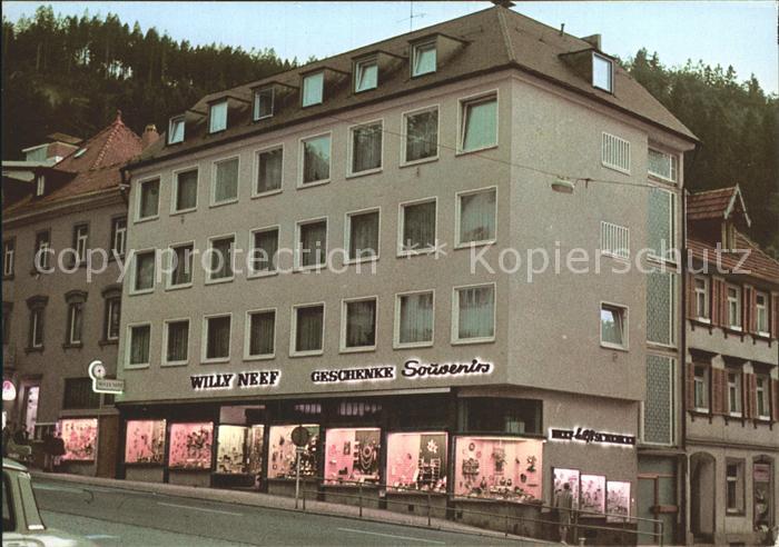 Triberg Schwarzwald Willi Neff Kaufhaus