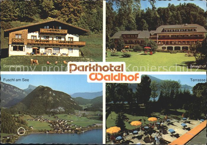 Fuschl See Salzkammergut Parkhotel Waldhof