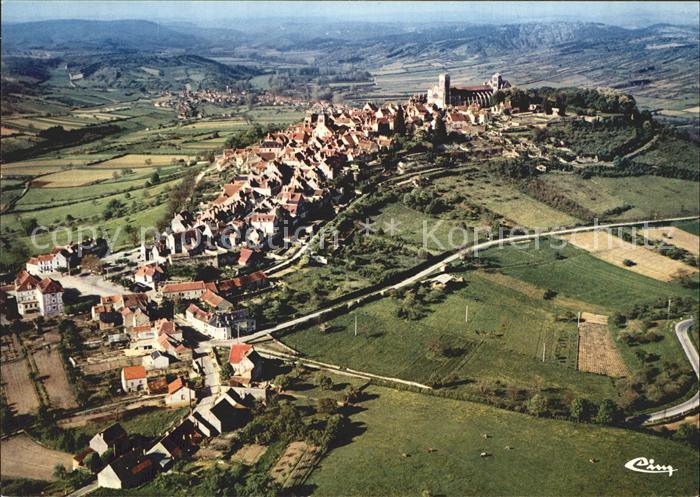 Vezelay Fliegeraufnahme