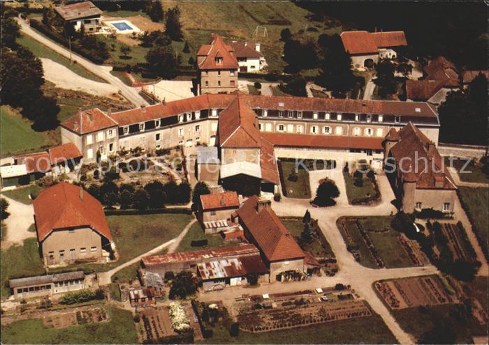 Montferrand-le-Chateau Fliegeraufnahme Schloss