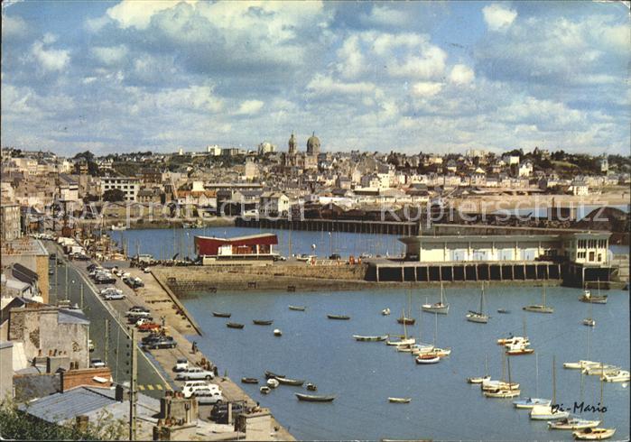 Granville Manche Hafenpanorama