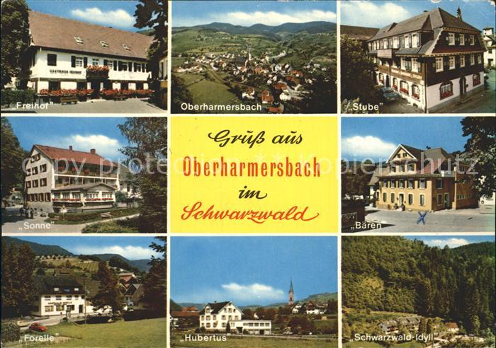 Oberharmersbach Freihof Stube Hubertus Forelle