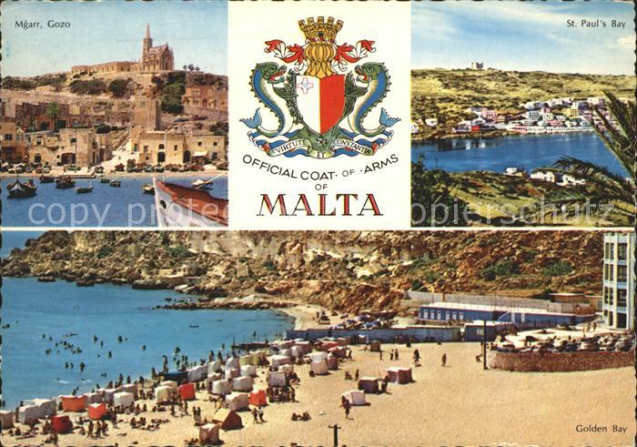 Gozo Malta Golden Bay Sankt PauL s Bay