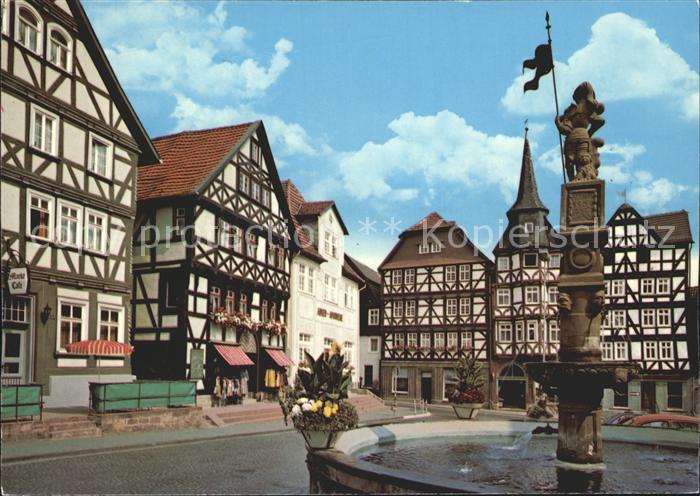 Fritzlar Rolandsbrunnen Marktplatz