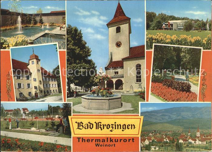 Bad Krozingen Thermalbad Minigolf Brunnen Gesamtansicht
