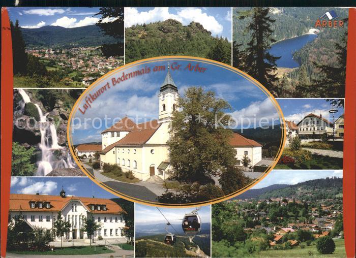 Bodenmais Arber Gesamtansicht Wasserfall