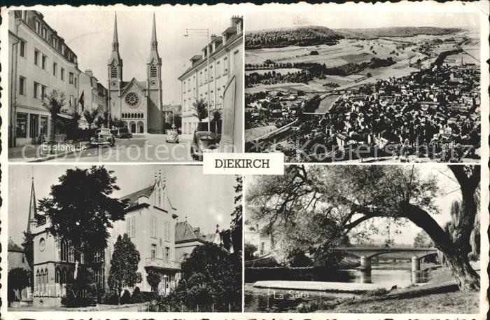Diekirch Kirche Bruecke