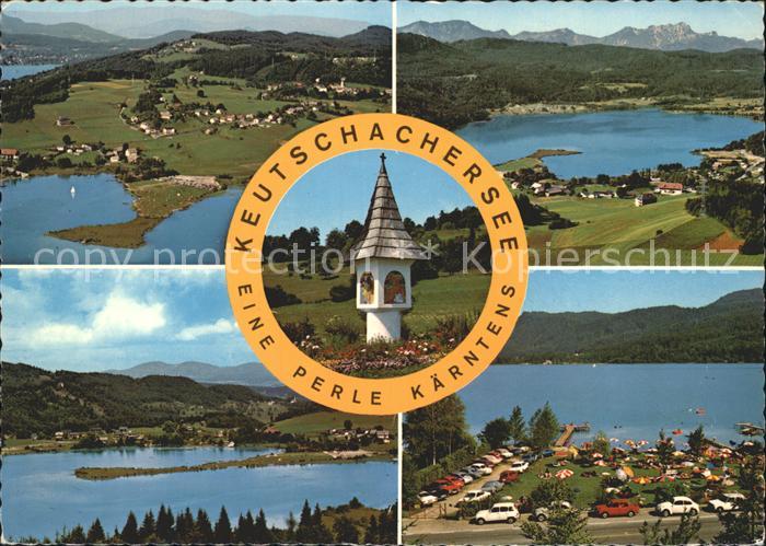 Keutschach See Fliegeraufnahme