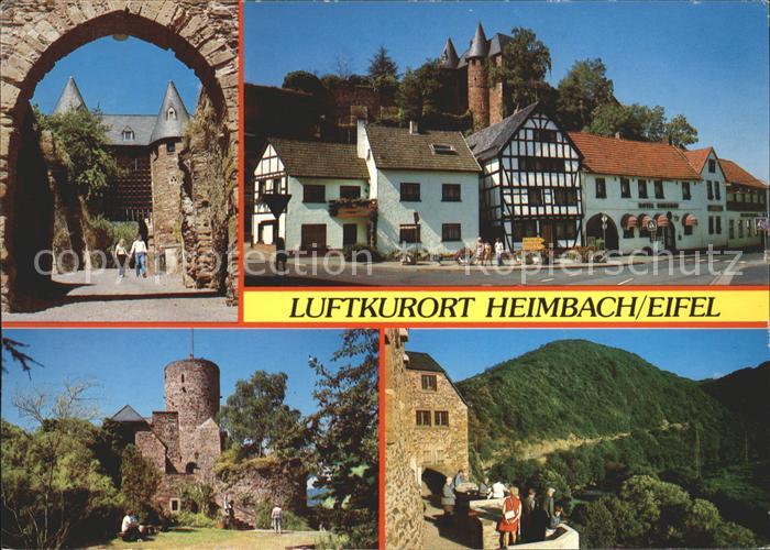 Heimbach Eifel Burgtor Burg Panorama