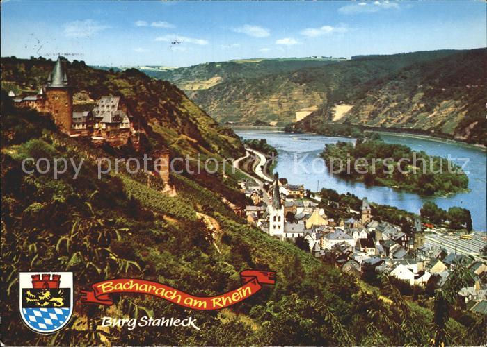 Bacharach Rhein Burg Stahleck
