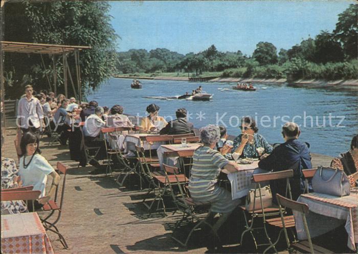 Potsdam Gasthaus Freundschaftsinsel Terrasse