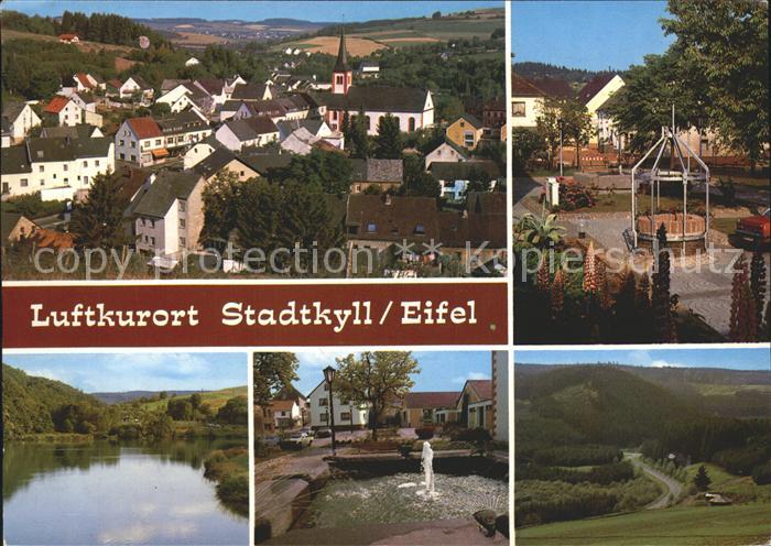 Stadtkyll Teich Brunnen Kirche