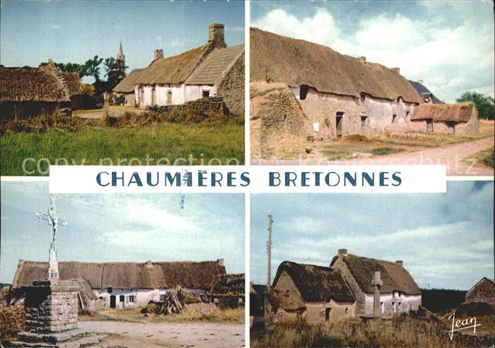 Bretagne Region Fermes Chaumiéres