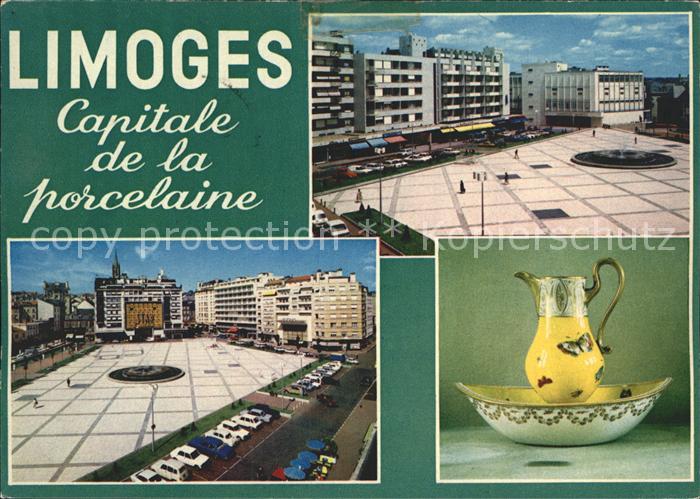 Limoges Haute Vienne Place de la République l´hotel Frantel